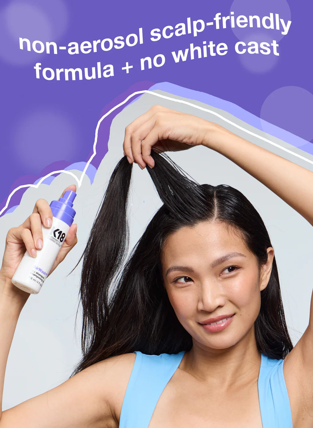 K18 AirWash Non-Aerosol Dry Shampoo