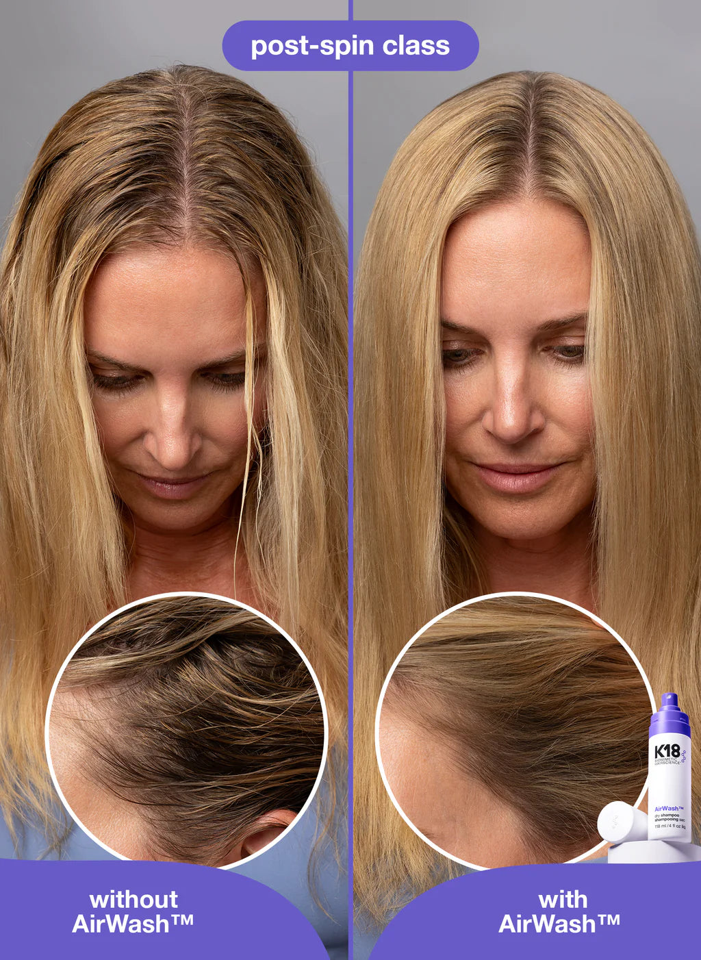 K18 AirWash Non-Aerosol Dry Shampoo