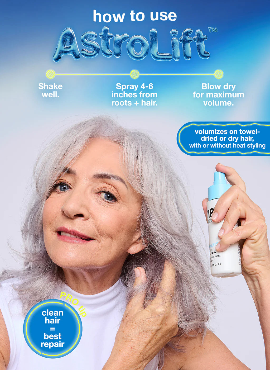 K18 AstroLift Reparative Volume Spray