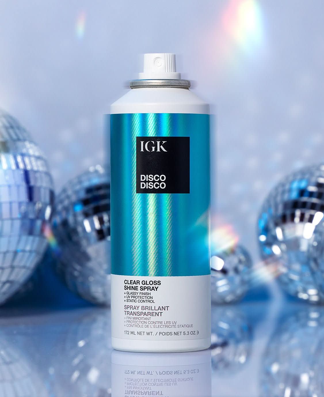 IGK Disco Disco Clear Gloss Shine Spray