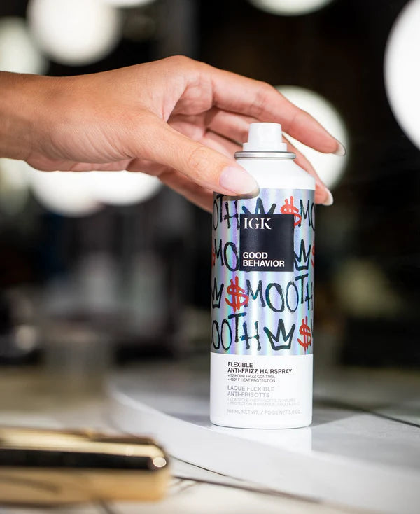 IGK Good Behavior Flexible Anti-Frizz Hairspray