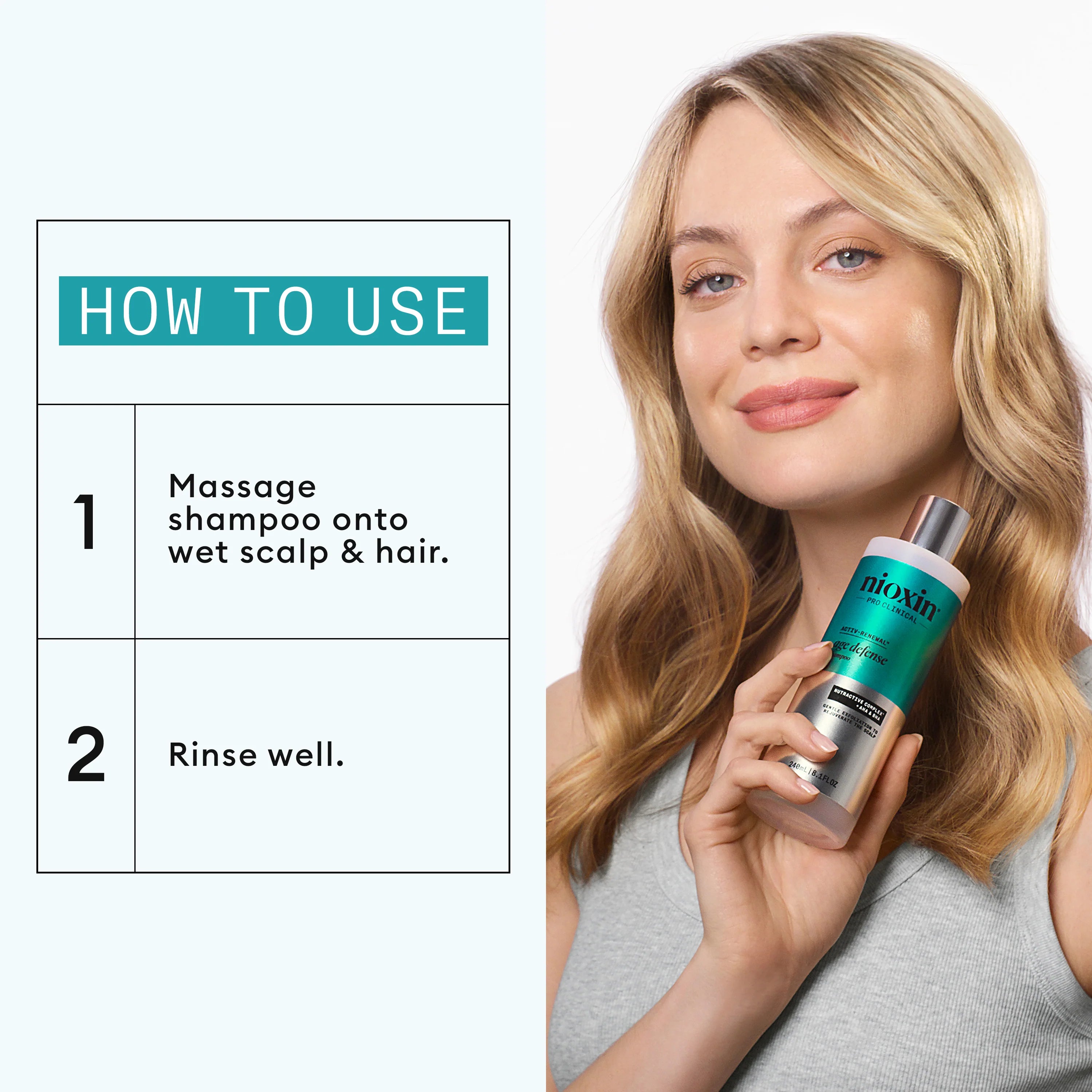 Nioxin Activ-Renewal Age Defense Shampoo