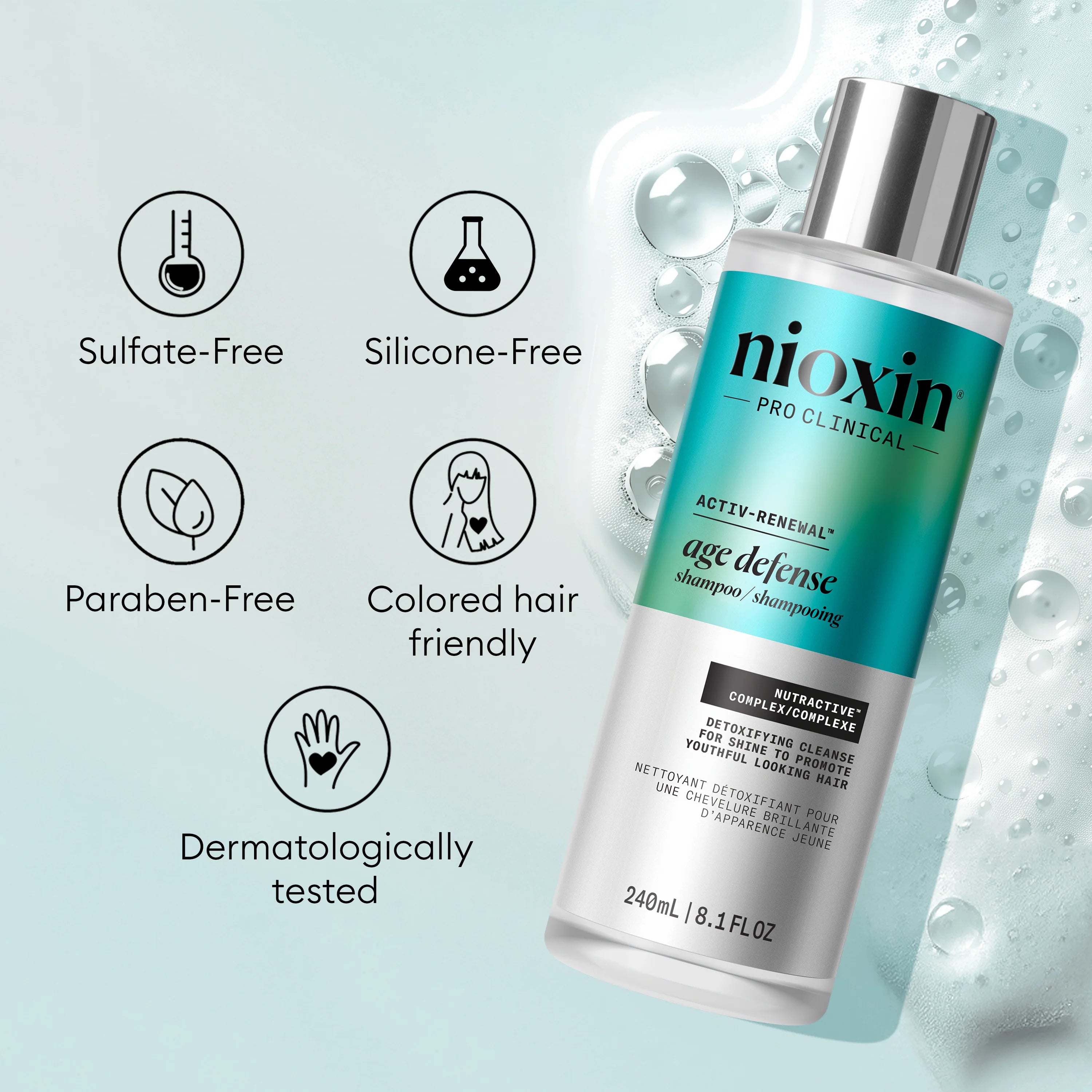 Nioxin Activ-Renewal Age Defense Shampoo