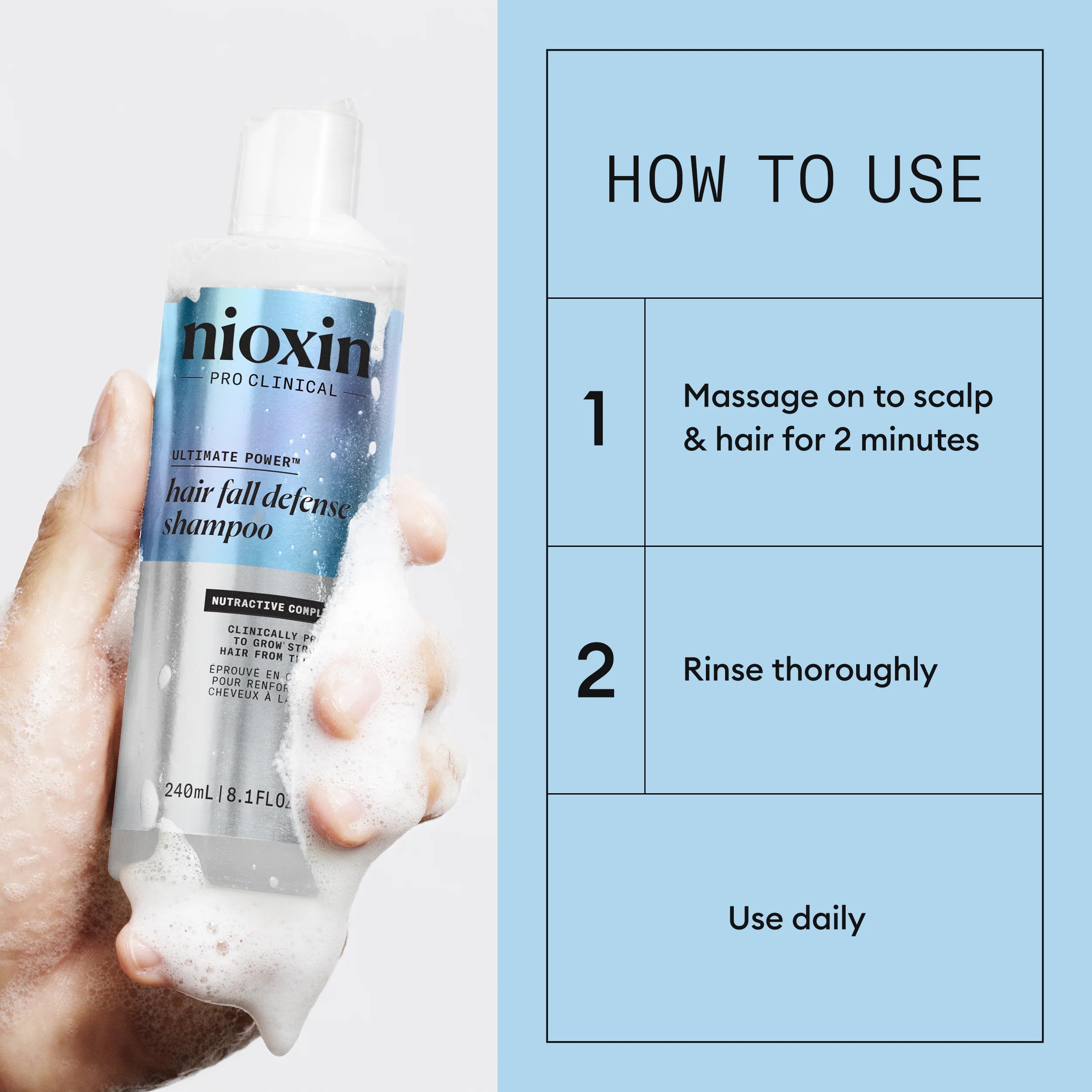 Nioxin Ultimate Power Hair Fall Defense Shampoo