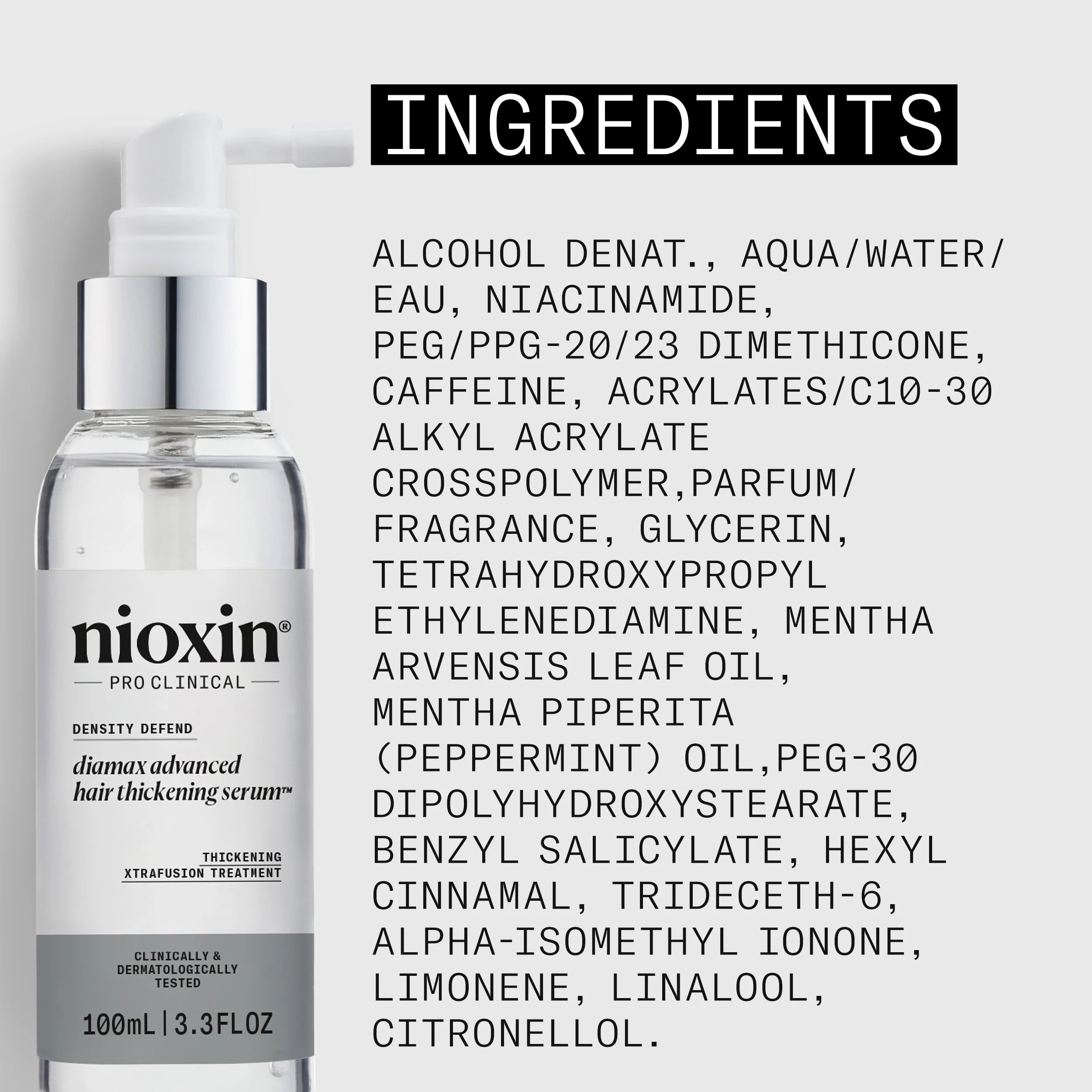 Nioxin Density Defend Diamax Advanced Hair Thickening Serum