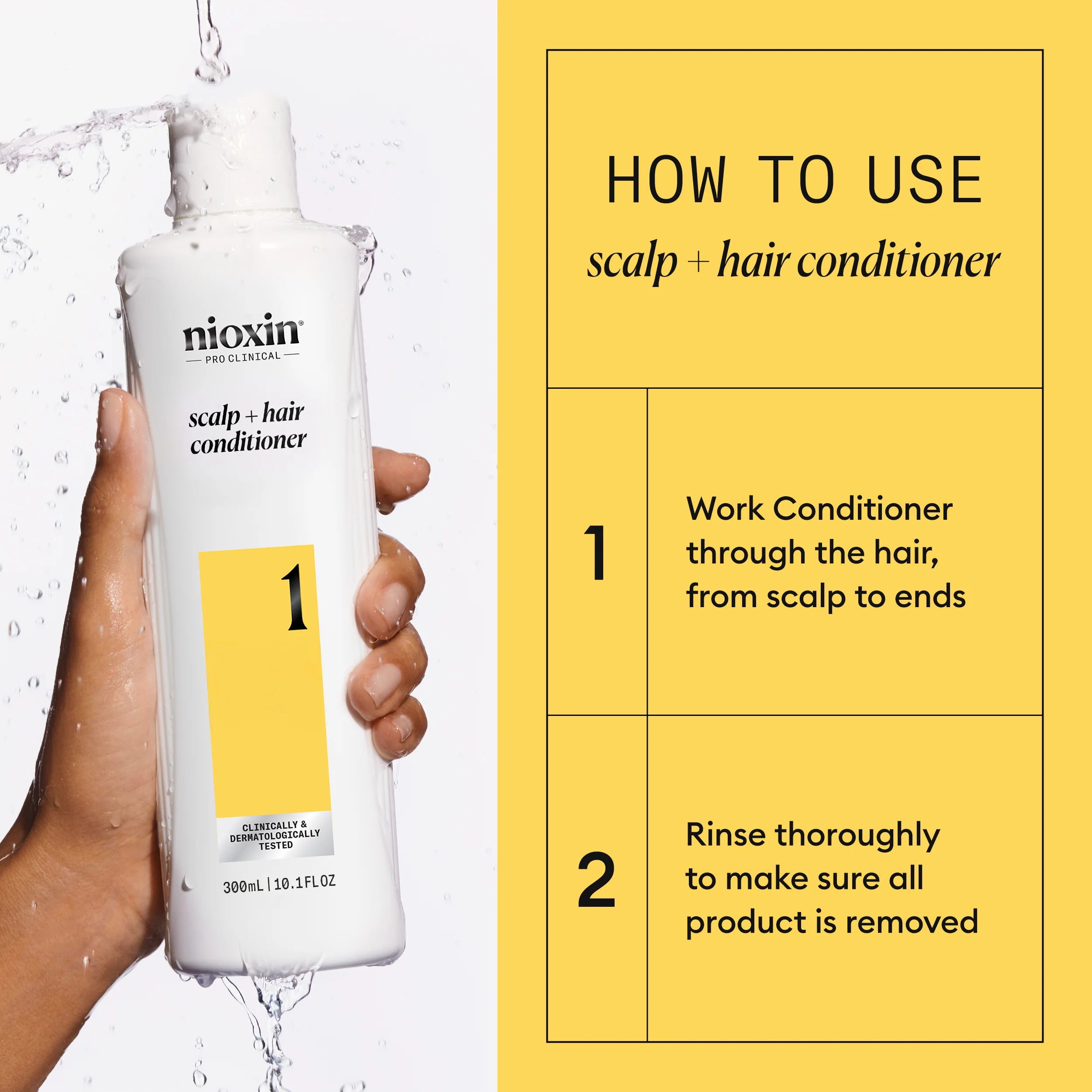Nioxin System 1 Scalp + Hair Conditioner - Hair Thickening Conditioner