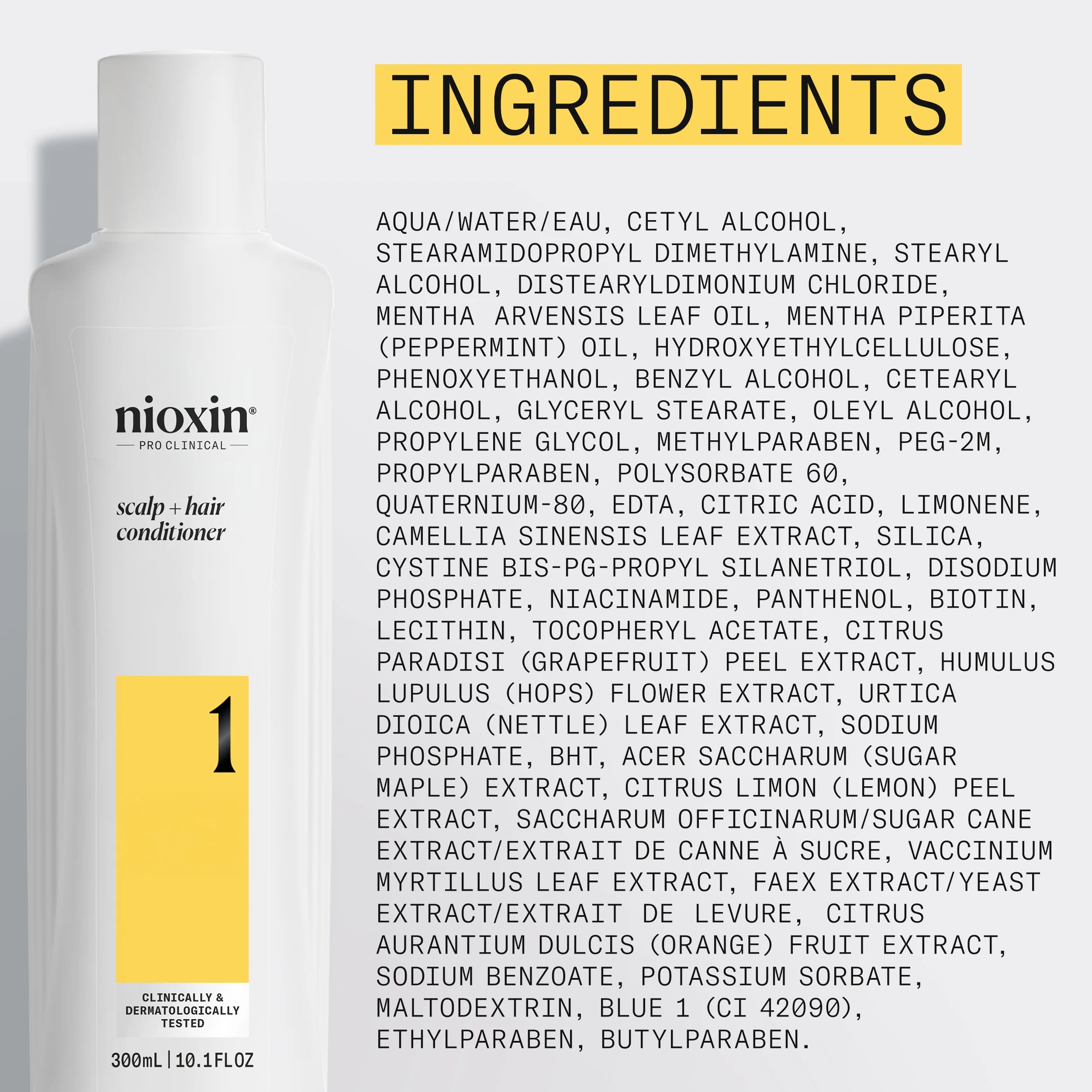 Nioxin System 1 Scalp + Hair Conditioner - Hair Thickening Conditioner