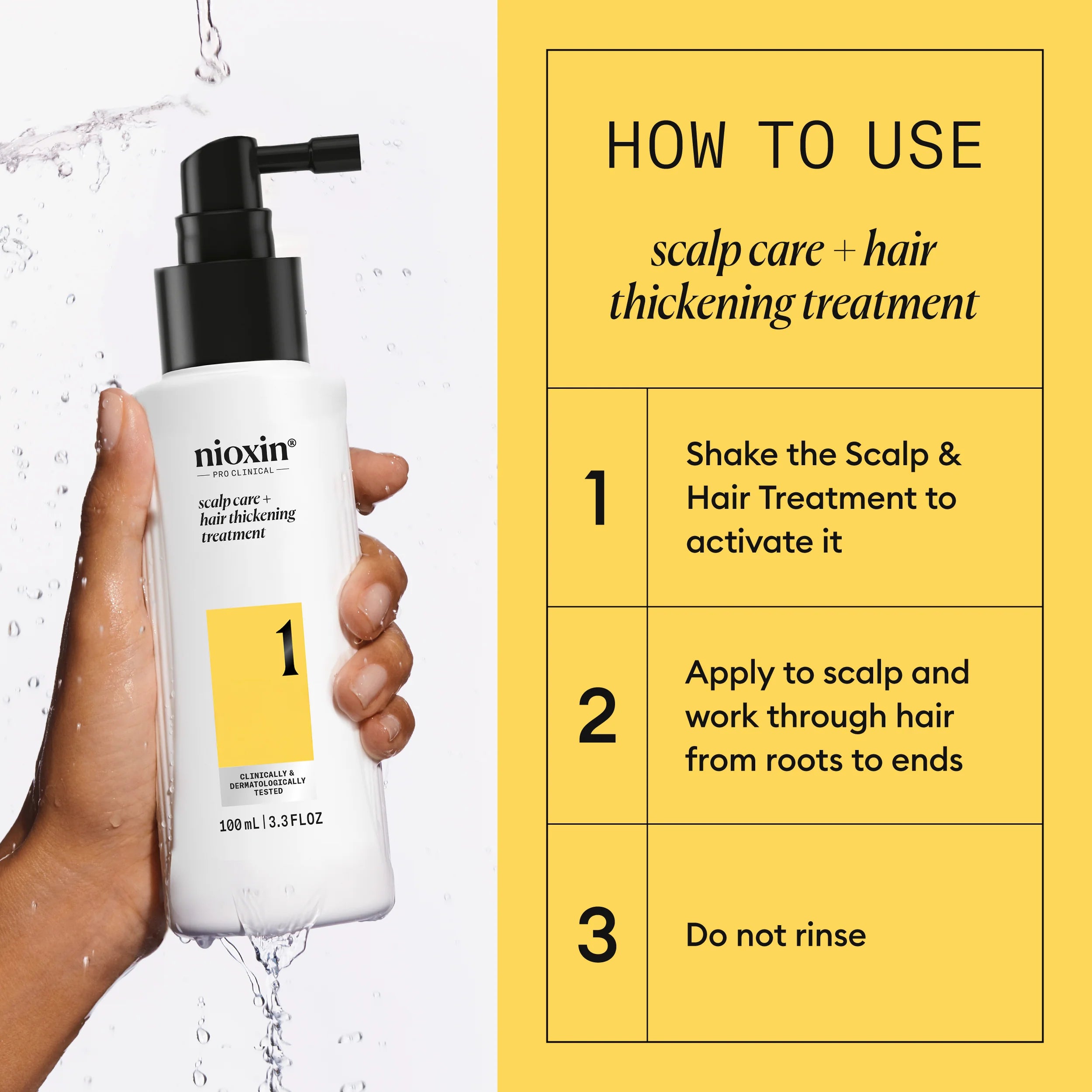 Nioxin System 1 Scalp + Hair Thickening Treatment - Hair Thickening Serum