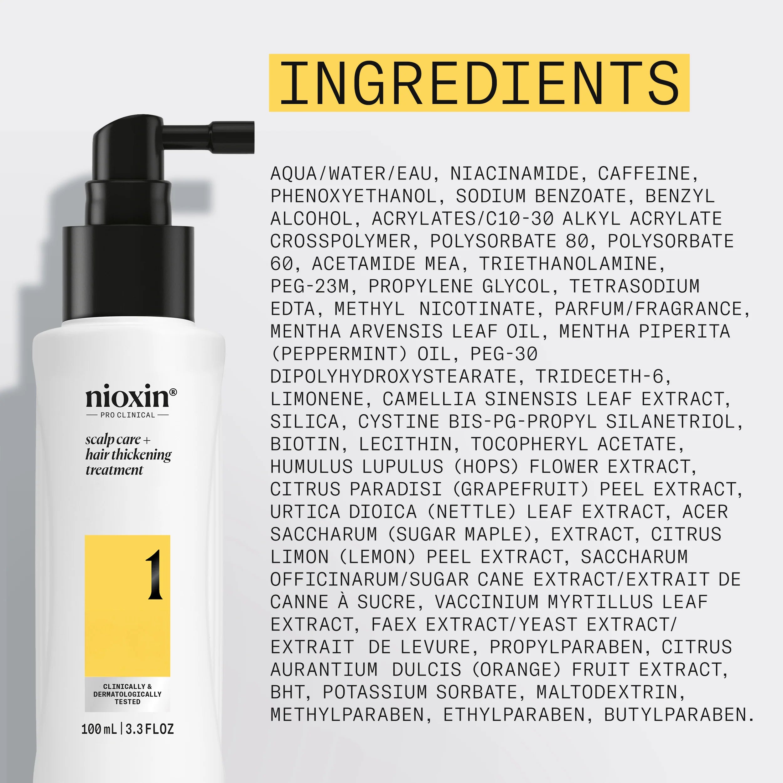 Nioxin System 1 Scalp + Hair Thickening Treatment - Hair Thickening Serum