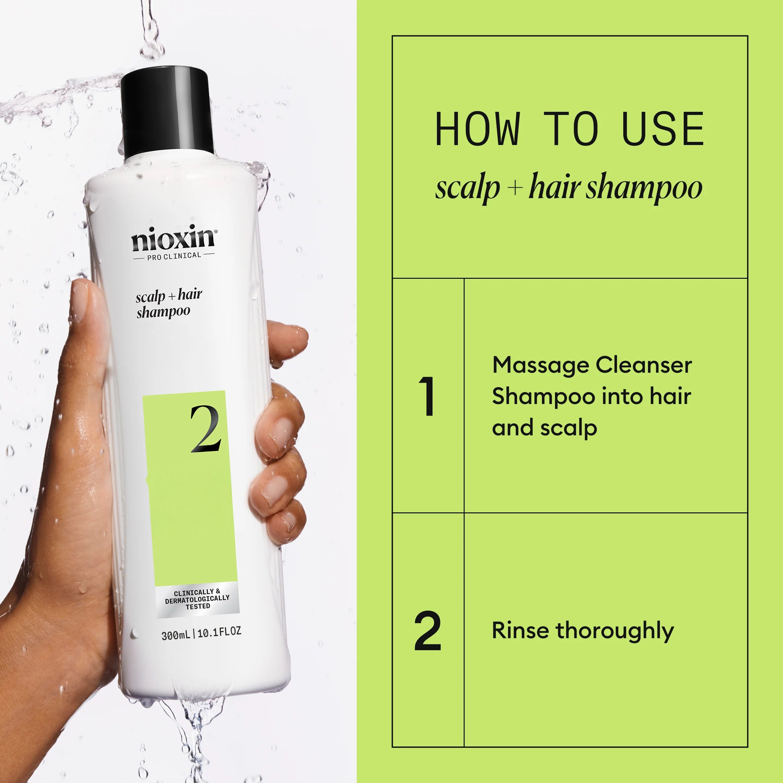 Nioxin System 2 Scalp + Hair Shampoo