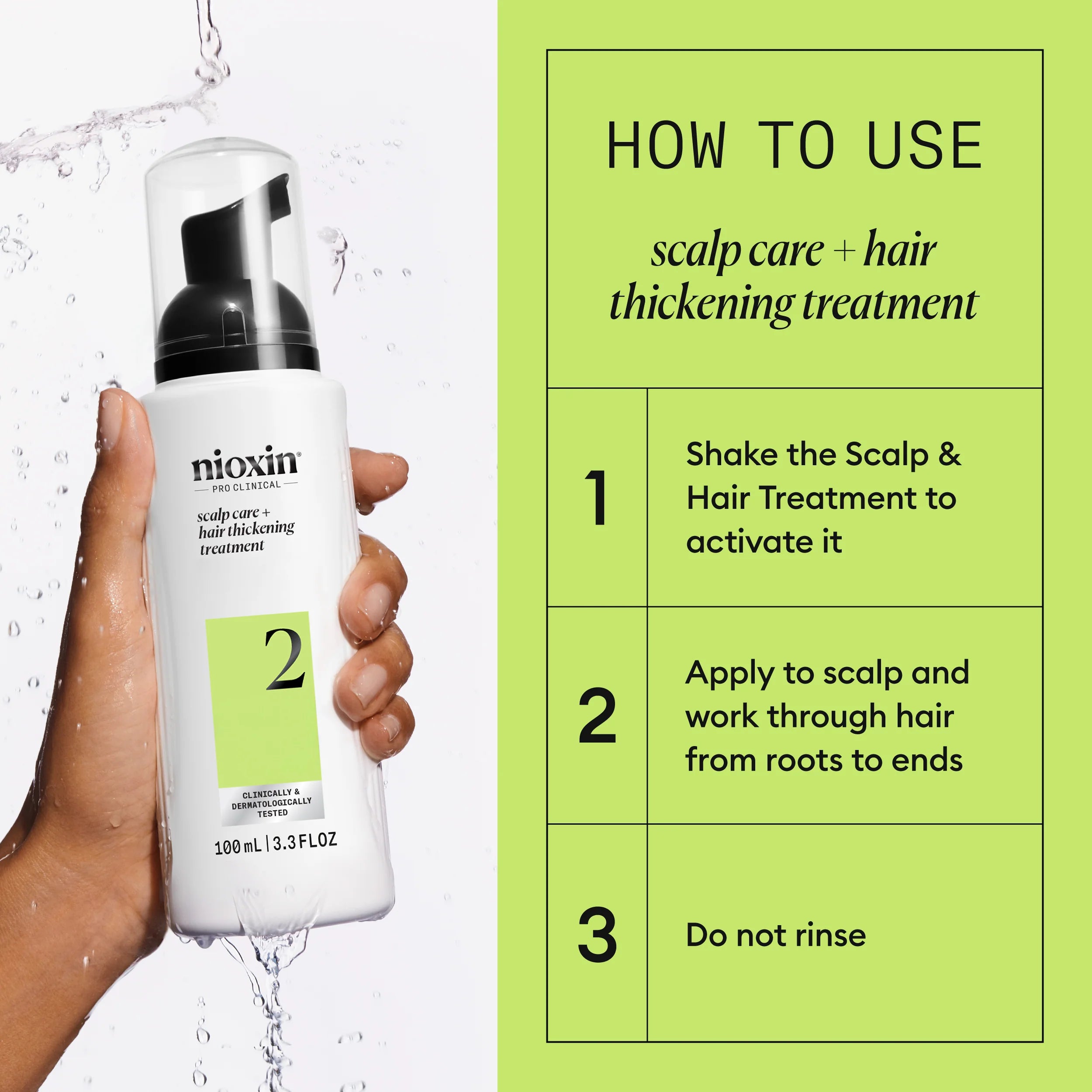 Nioxin System 2 Scalp + Hair Thickening Treatment