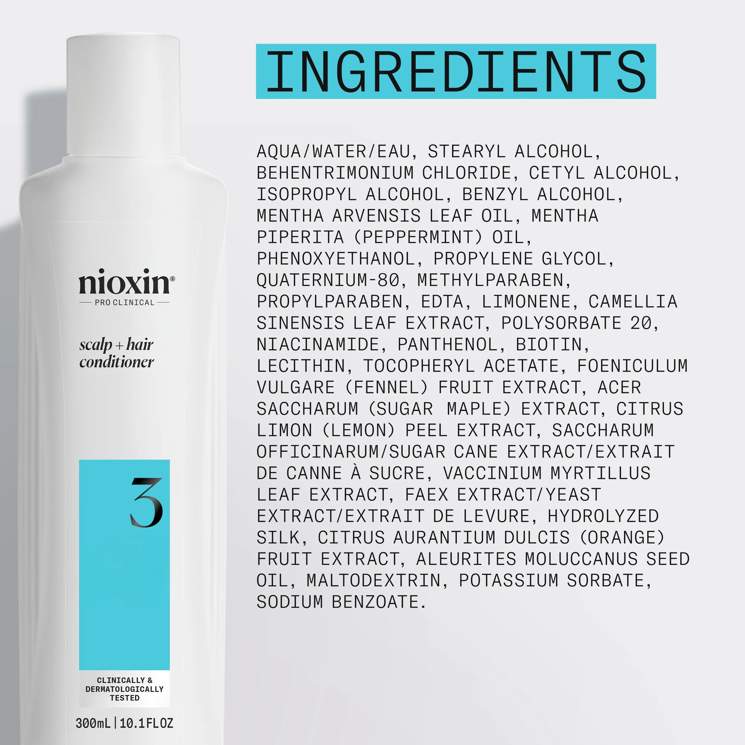 Nioxin System 3 Scalp + Hair Conditioner
