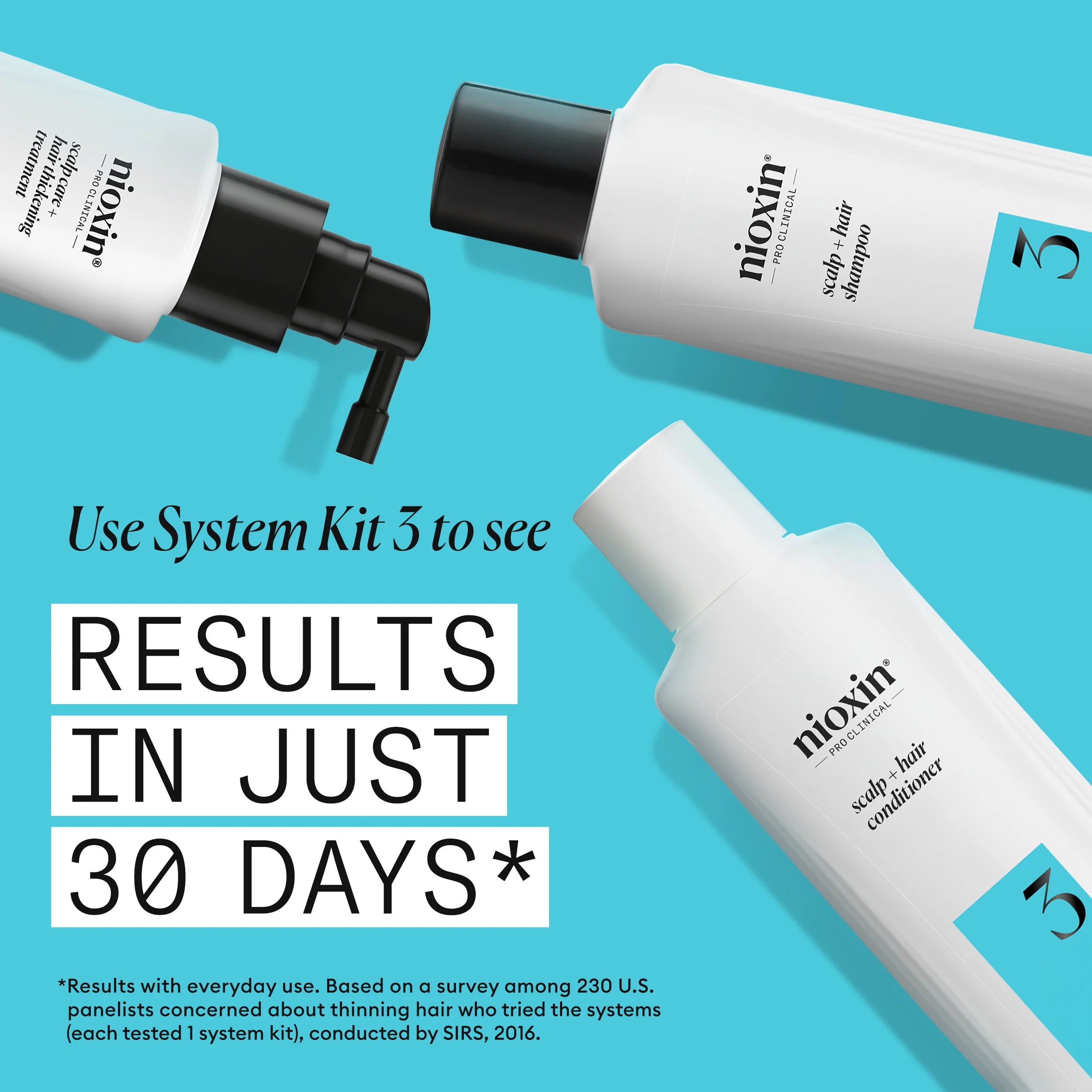 Nioxin System 3 Scalp + Hair Thickening Treatment