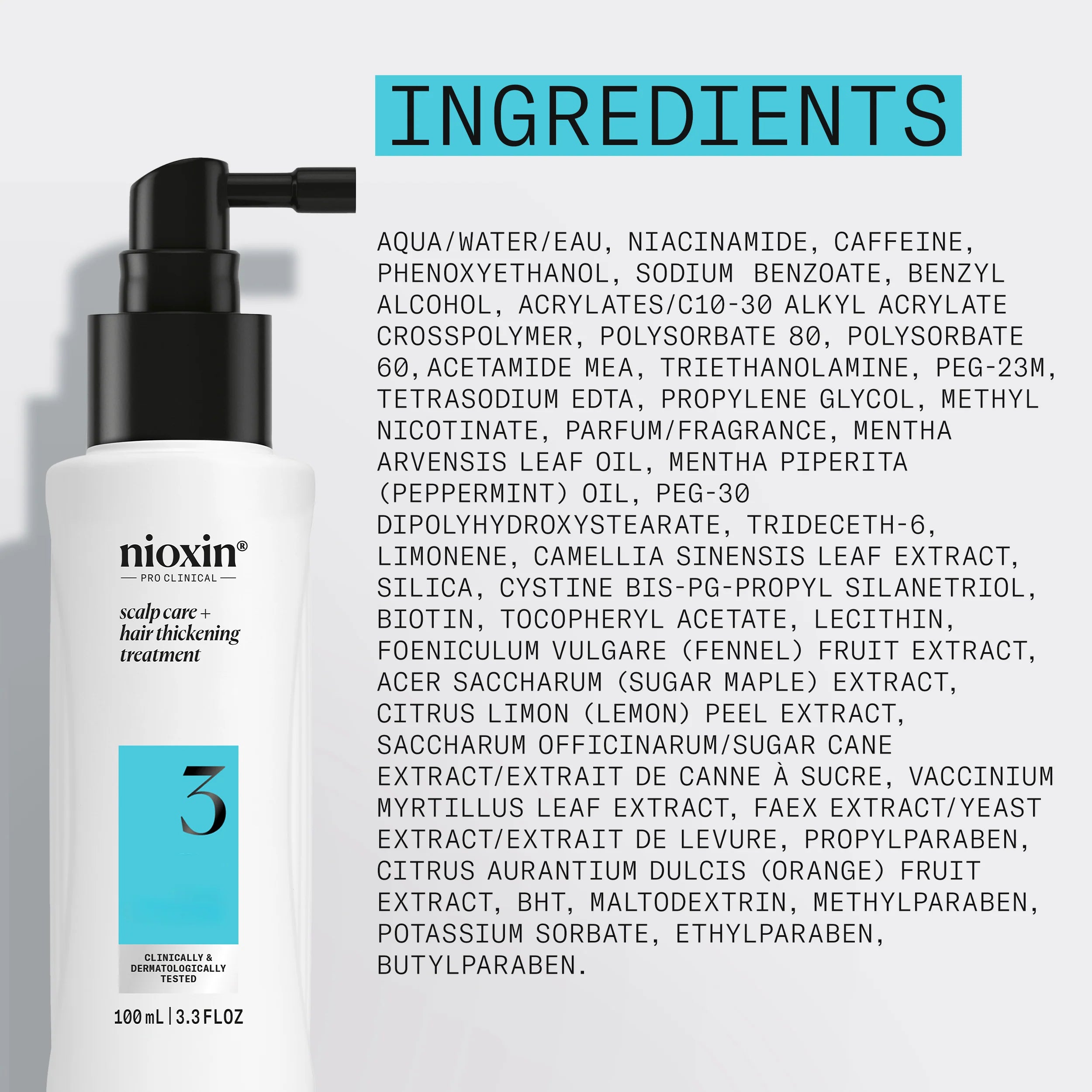 Nioxin System 3 Scalp + Hair Thickening Treatment