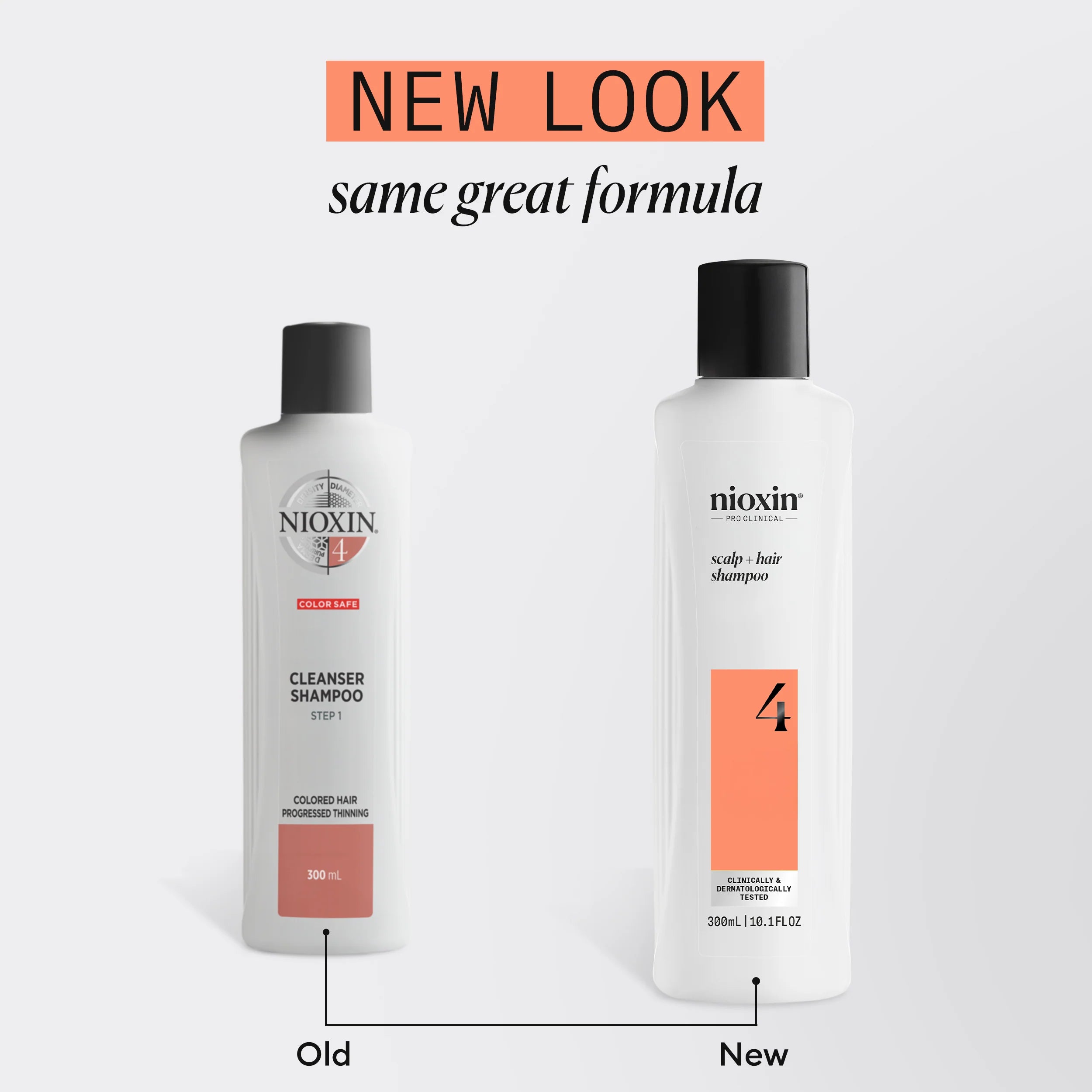 Nioxin System 4 Scalp + Hair Shampoo - Hair Thickening Shampoo