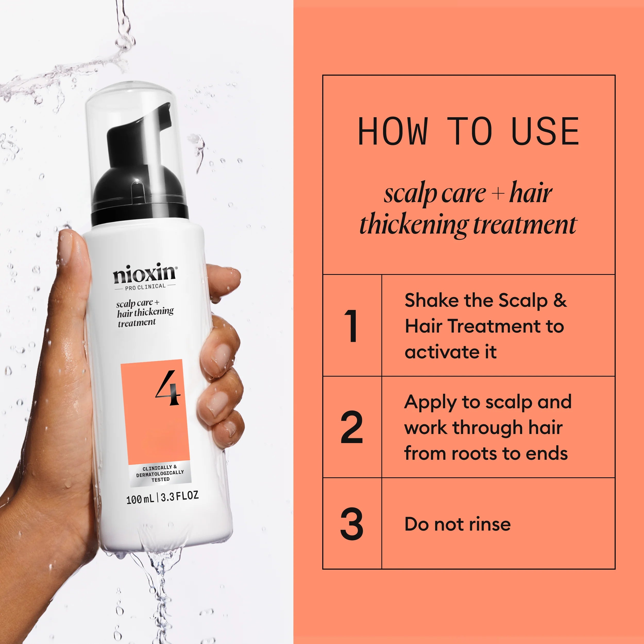Nioxin System 4 Scalp + Hair Thickening Treatment - Hair Thickening Serum