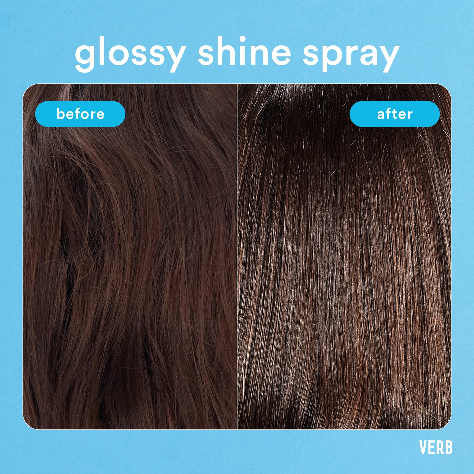 Verb Glossy Shine Spray With Heat Protection