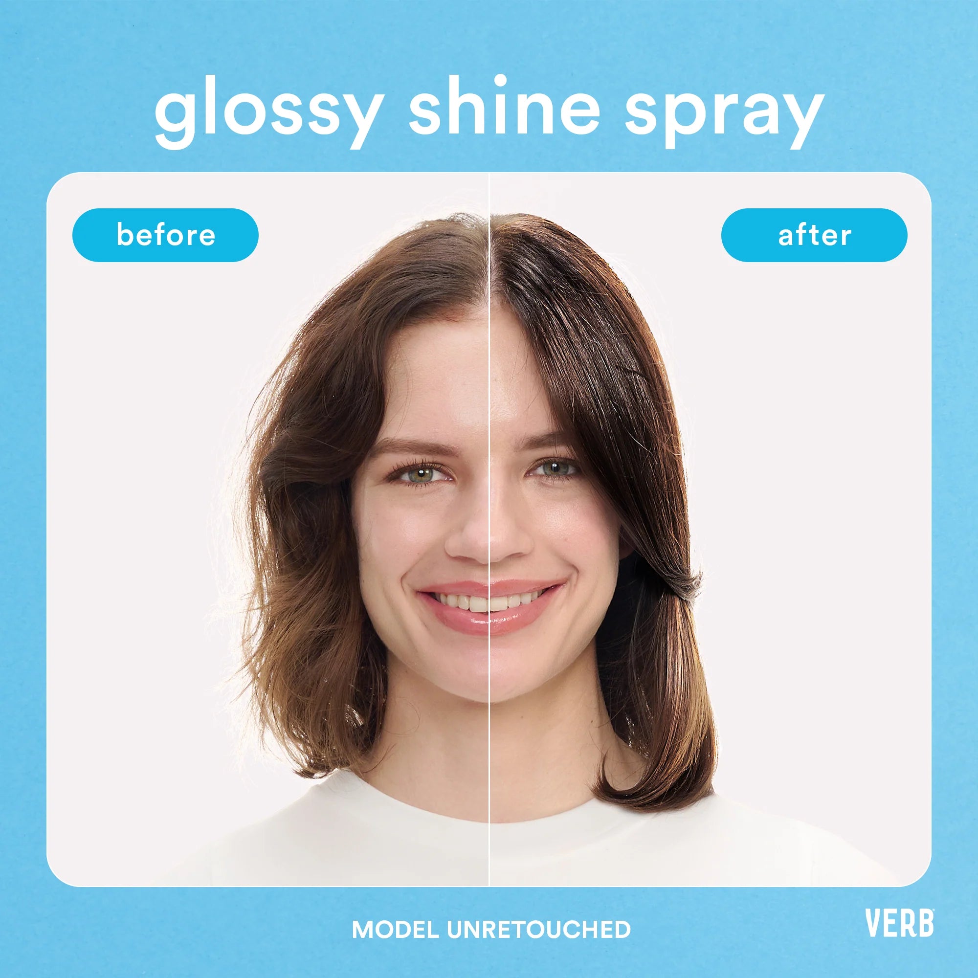Verb Glossy Shine Spray With Heat Protection