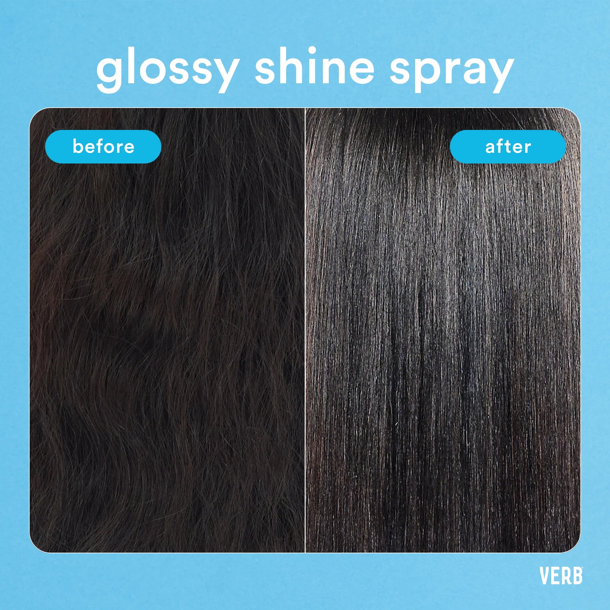 Verb Glossy Shine Spray With Heat Protection
