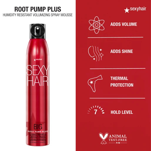Big SexyHair Root Pump Plus Spray Mousse