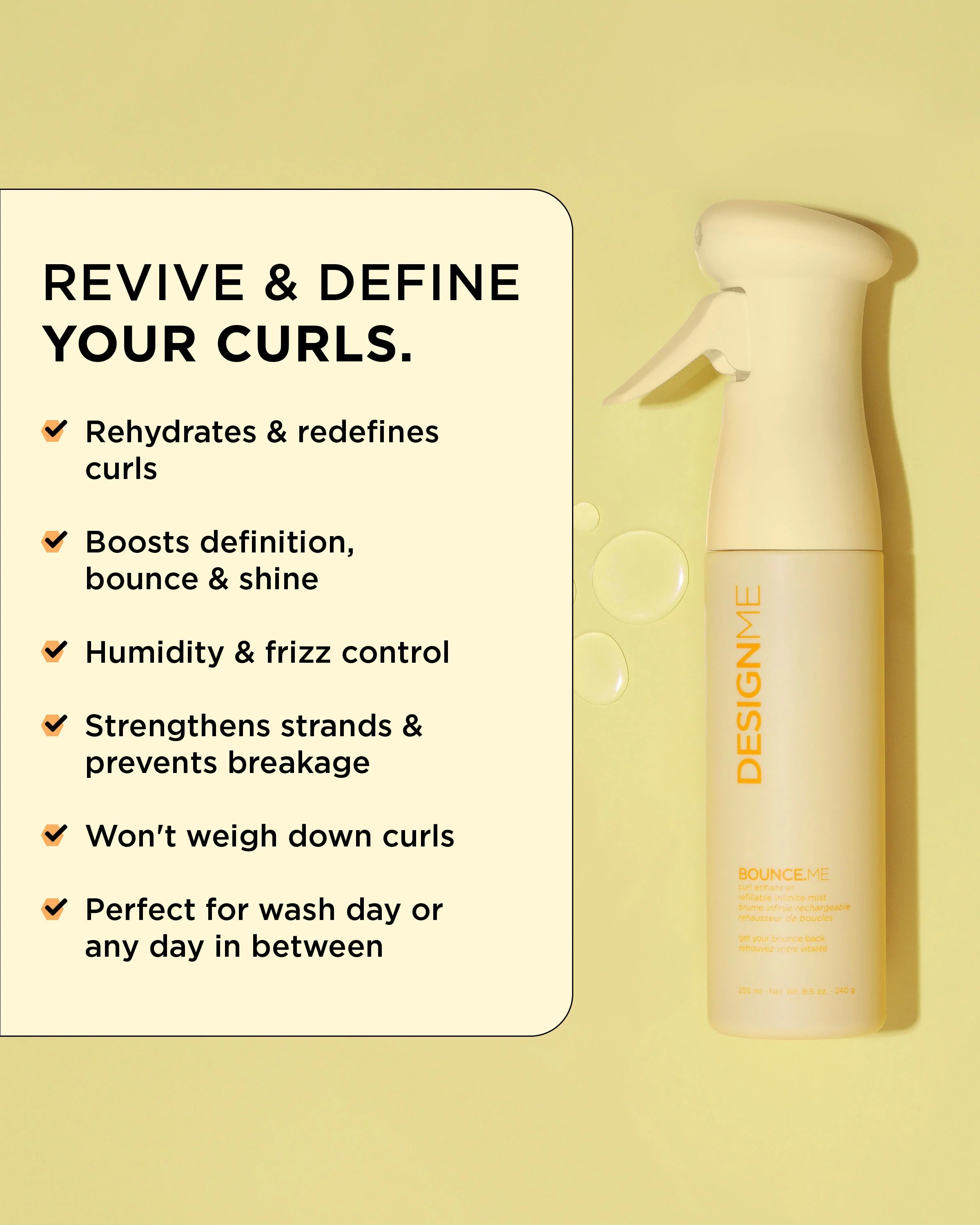 DesignMe Bounce.Me Curl Enhancer Infinite Mist