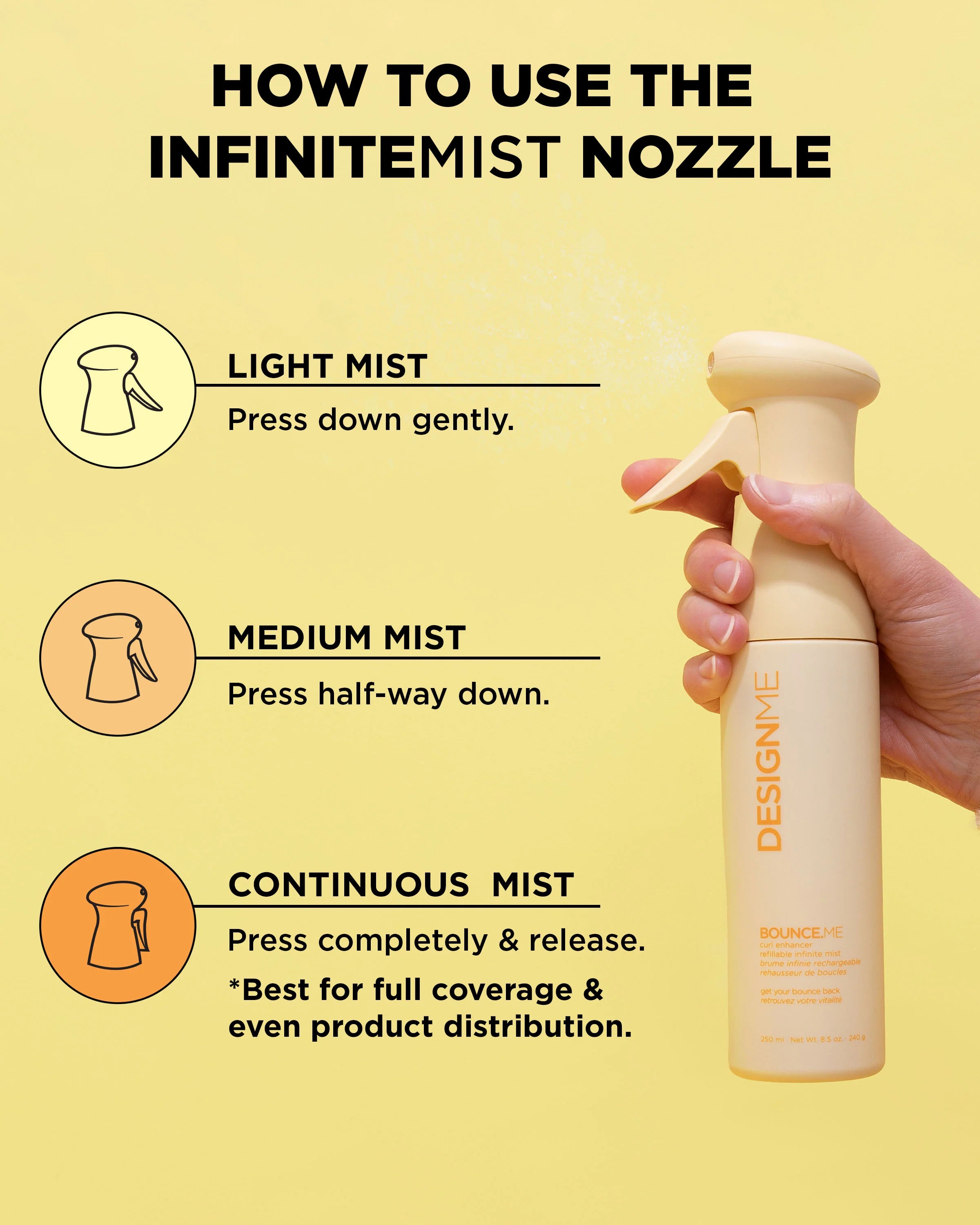 DesignMe Bounce.Me Curl Enhancer Infinite Mist