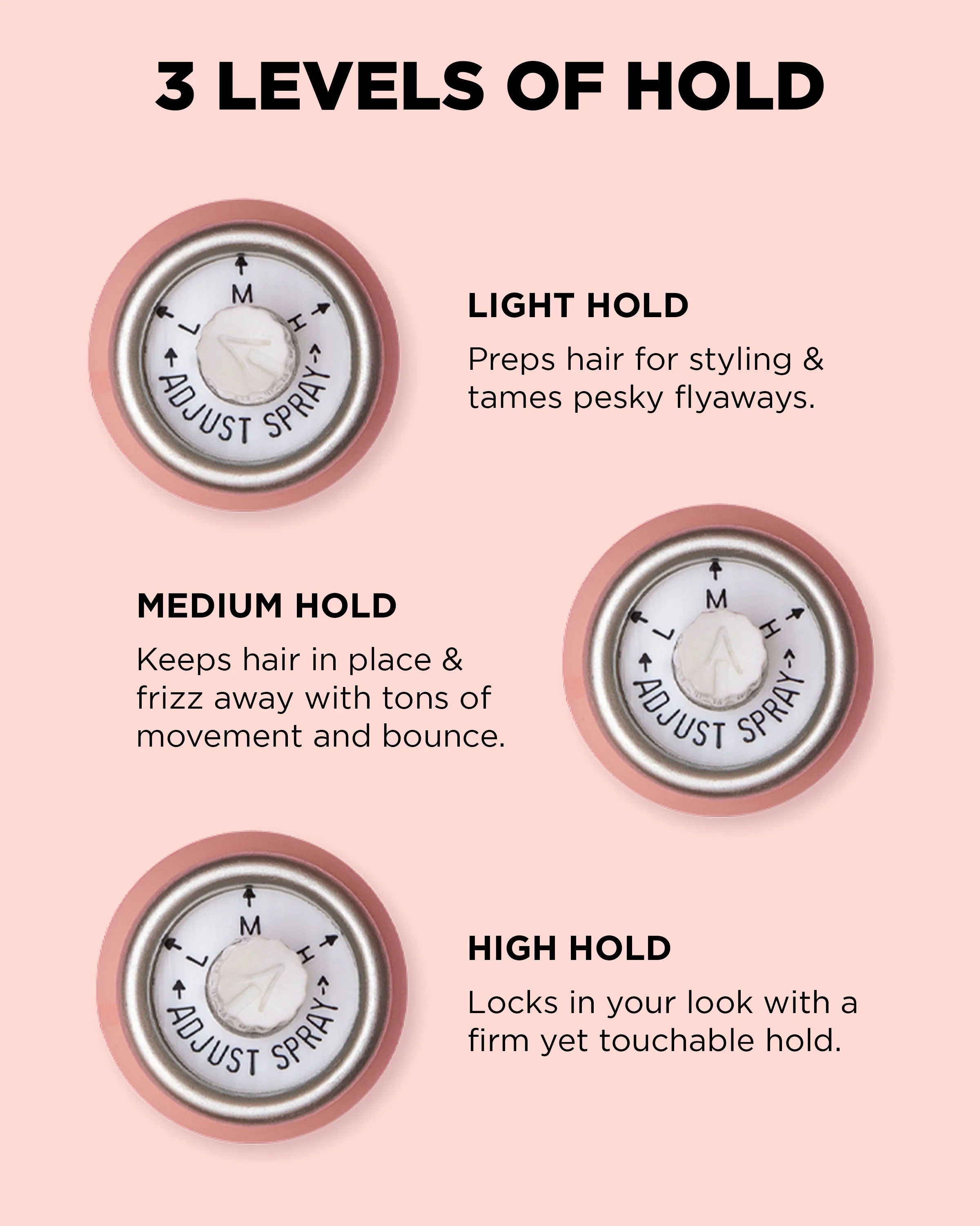 DesignMe Hold.Me Three-Way Hairspray