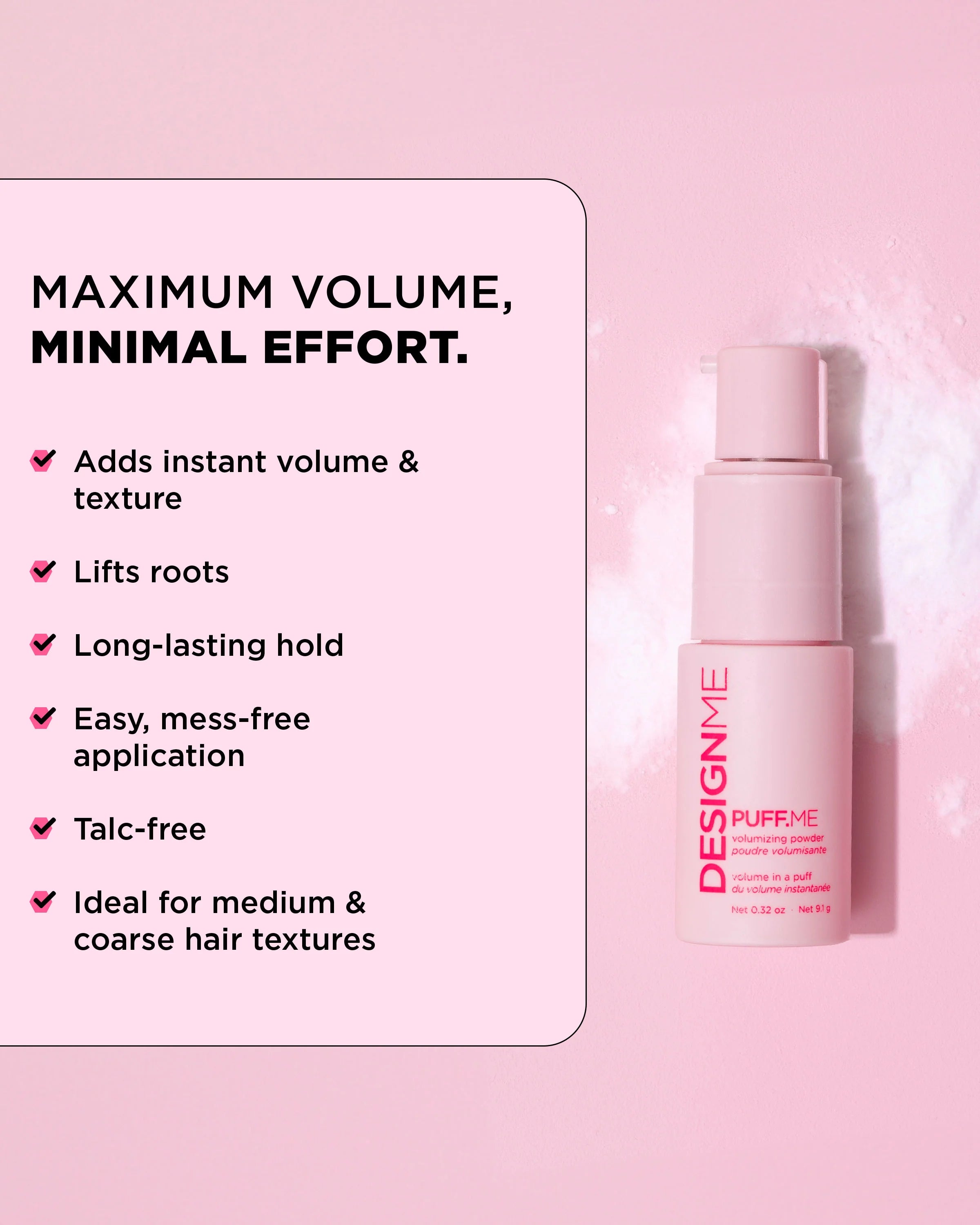 DesignMe Puff.Me Volumizing Powder