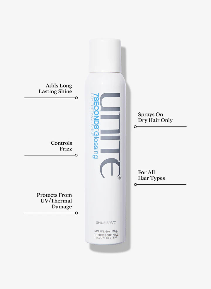 Unite 7SECONDS Glossing Dry Thermal Shine