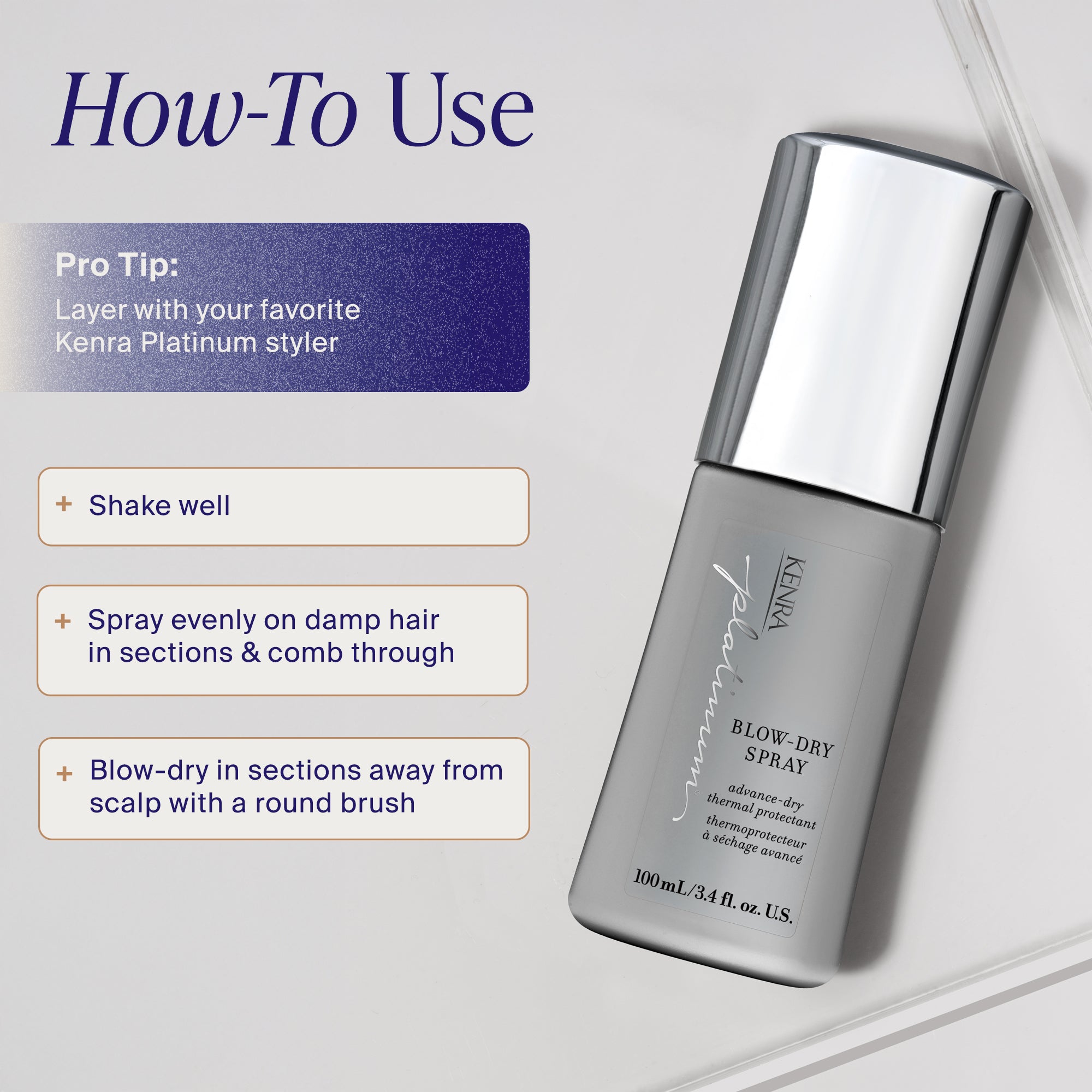 Kenra Platinum Blow-Dry Spray