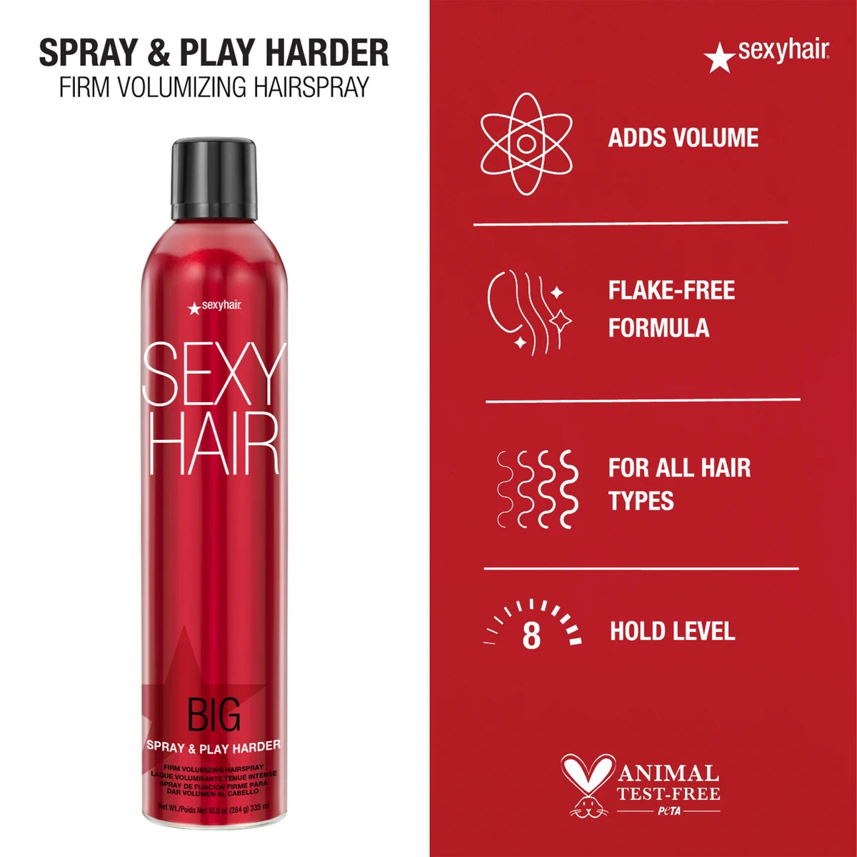 Big SexyHair Spray & Play Harder Firm Volumizing Hairspray