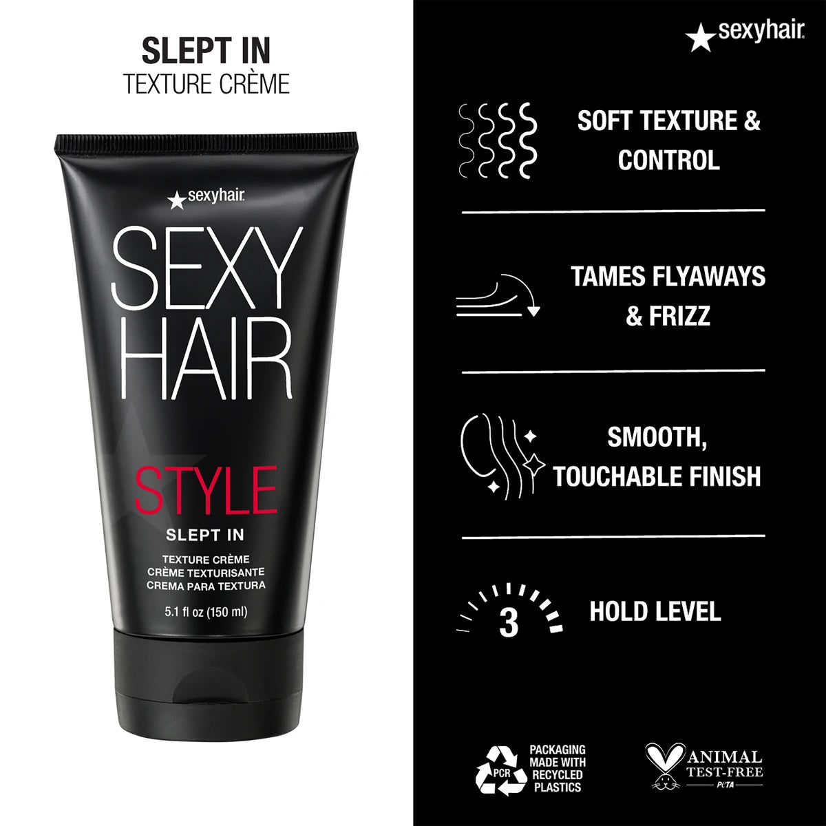 Style SexyHair Slept In Texture Cream