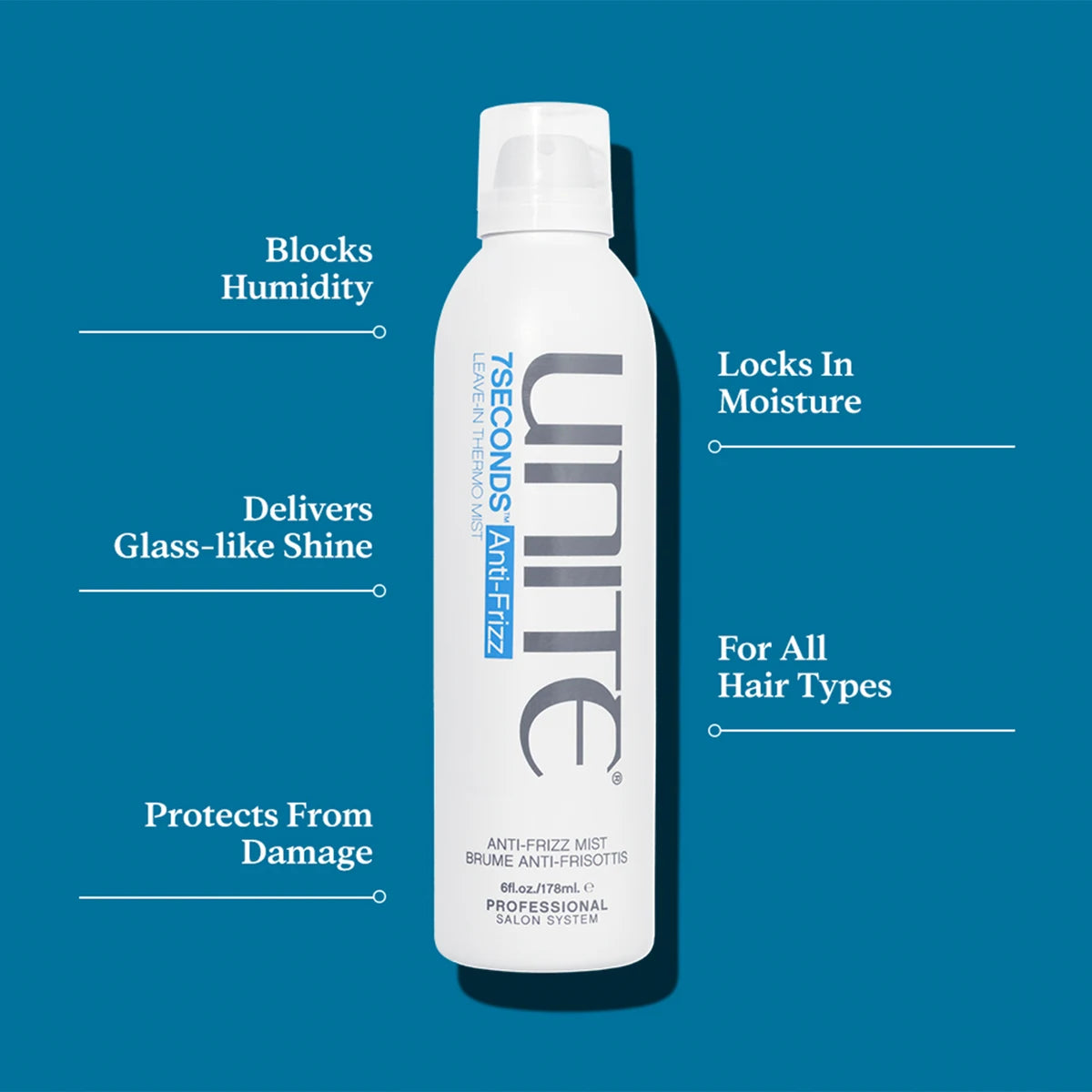 Unite 7SECONDS Anti-Frizz Leave-In Thermo Mist