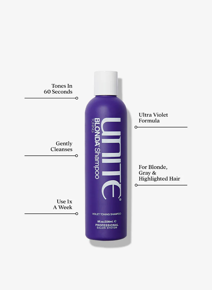 Unite BLONDA Toning Violet Shampoo