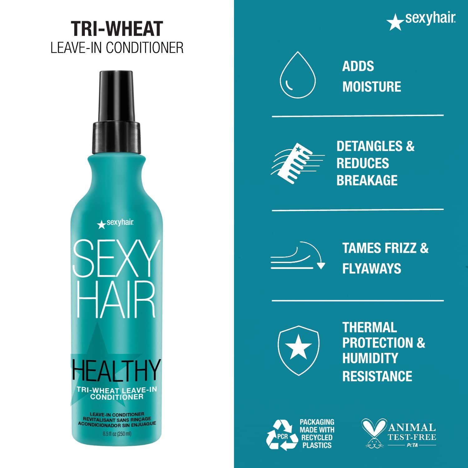 Healthy SexyHair Tri Wheat Leave-In Conditioner